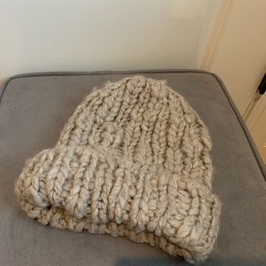 Brown wool hat